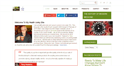 Desktop Screenshot of ahealthjunky.com
